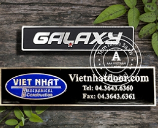 Làm nhãn kim loại giá rẻ, bảo hành tốt tại TP HCM